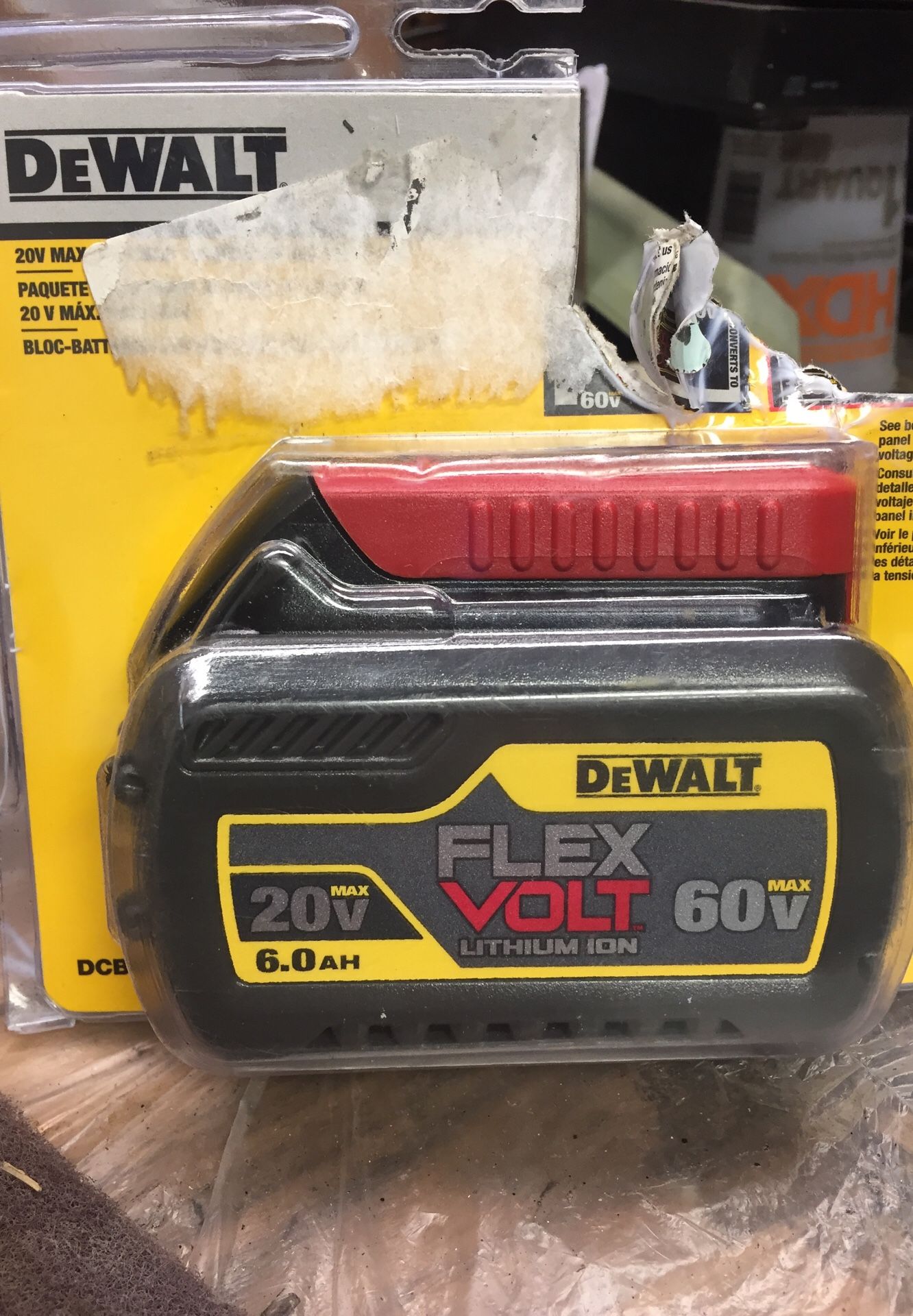 DeWalt Flex Volt 60V DCB606