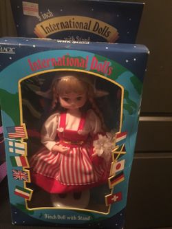 Brand New International Doll