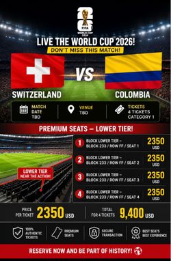 Colombia 🇨🇴 vs Suiza 🇨🇭 Fifawc26