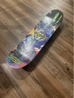 Used skateboard