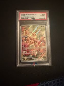 Eevee Illustration Rare PSA 10 Pokemon Card