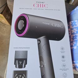 Hair Dryer Tyche Chic Blow Dryer New 