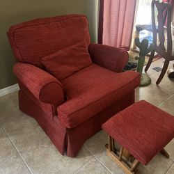 Chair and Foot Rest 