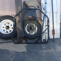 Rear Cargo, Tire Rack