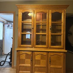 Lighted China Cabinet