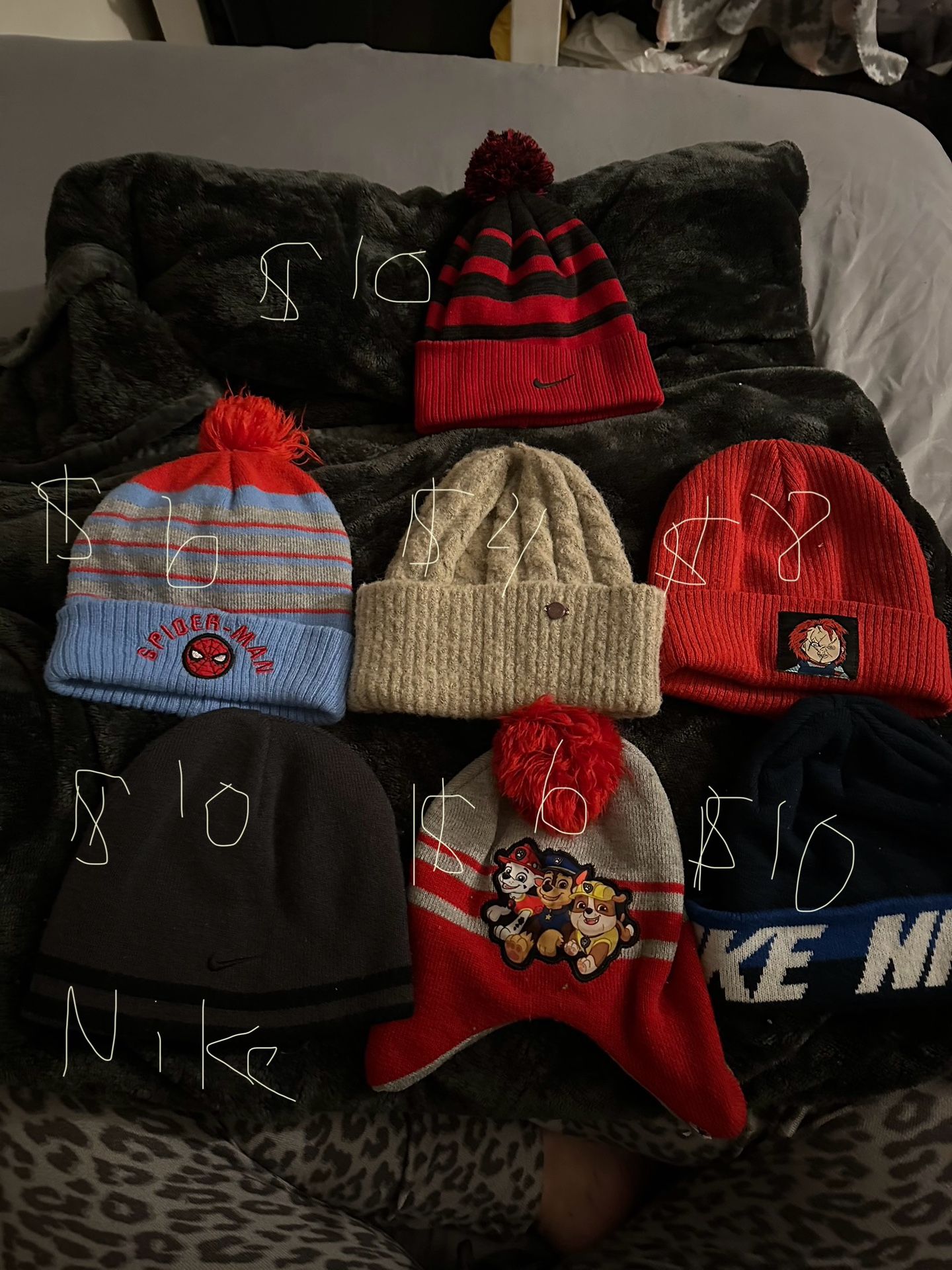 Beanies For Sale Prices On The Picture