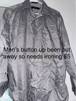 Men’s button up