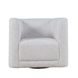 Lola Natural Swivel Accent Chair