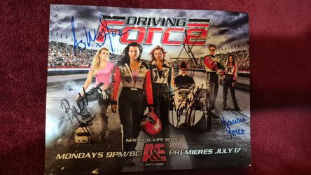 Driving Force A&E Signed Cast Promo Photo