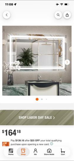 LED Backlit Bathroom Vanity Mirror