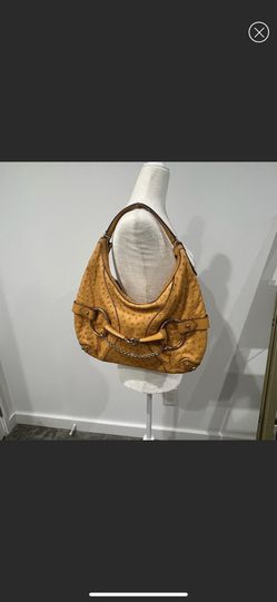 Indy ostrich handbag Gucci Red in Ostrich - 27475256