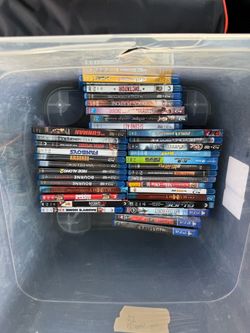 Box of Blu-Rays