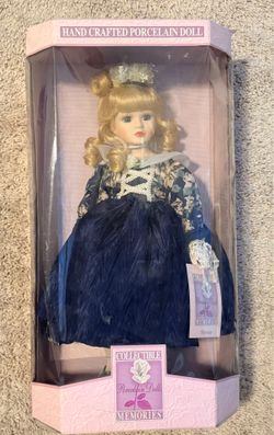 Vintage Collectible Memories Porcelain DOLL “ Monica”