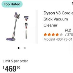Dyson V8 Vacuum 