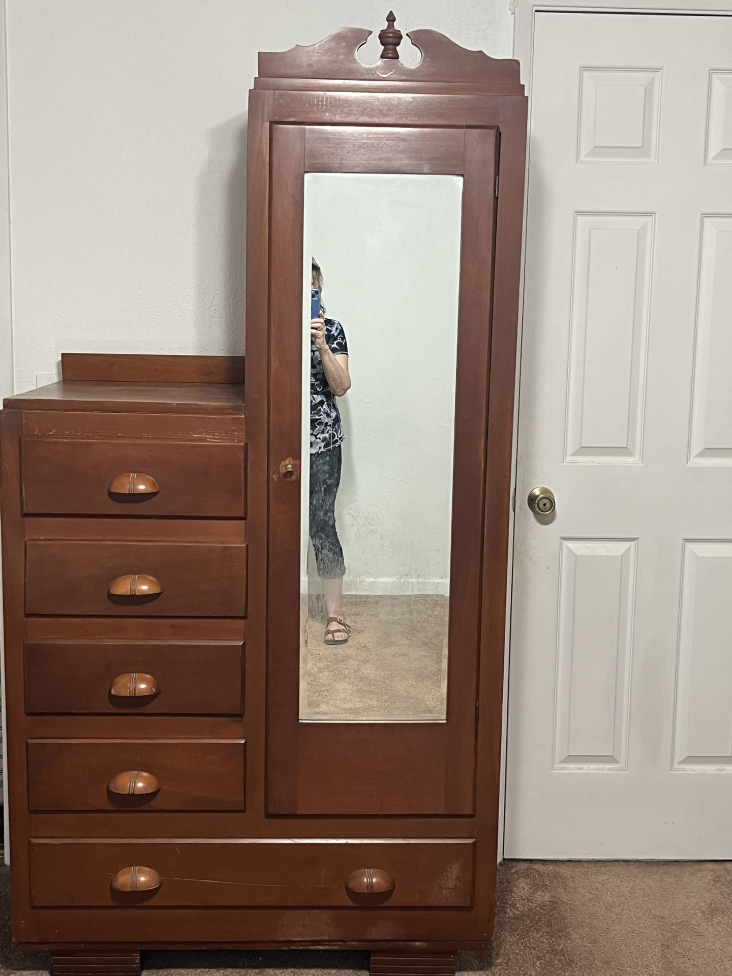 ~Vintage Armoire & China Cabinet
