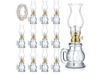 Chamber Oil Lamps Oil Lamp Vintage Glass Kerosene Lamp Bulk