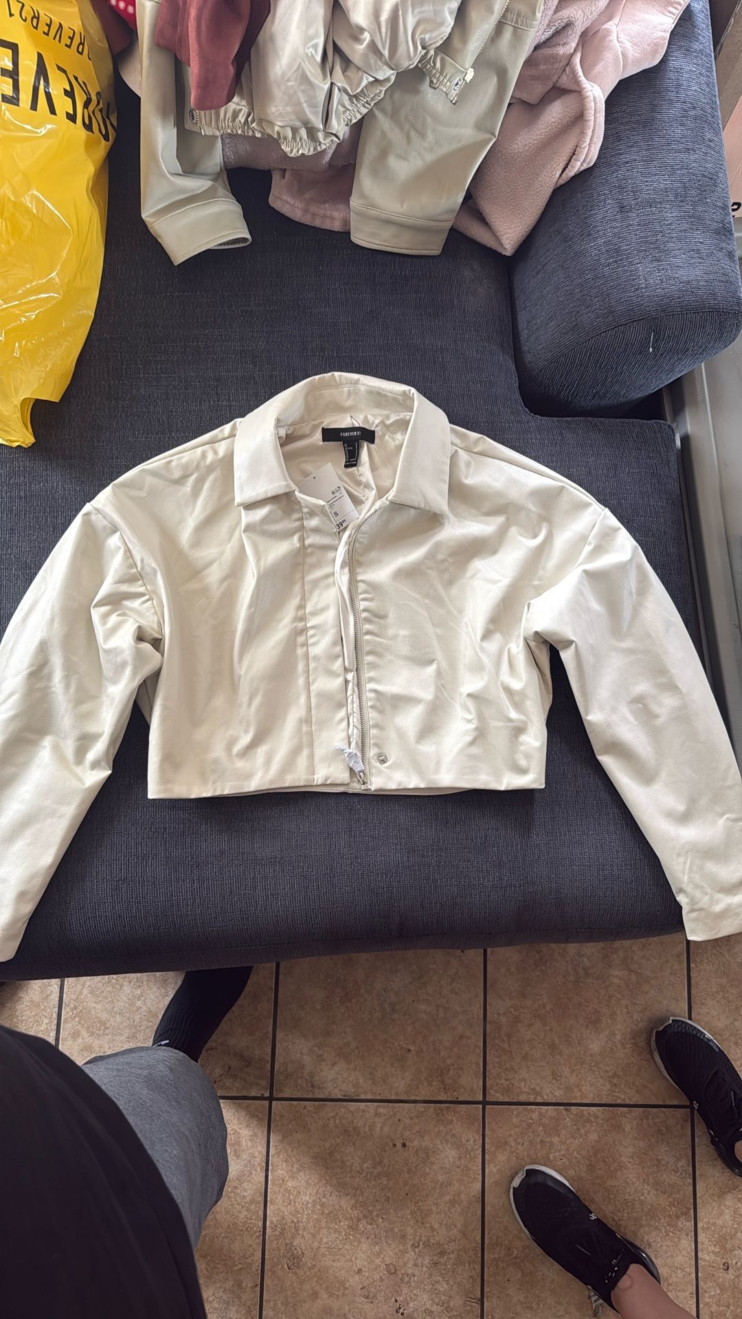 Jacket /bomber/ C White