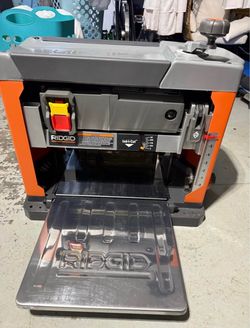 13 inch Ridgid planer