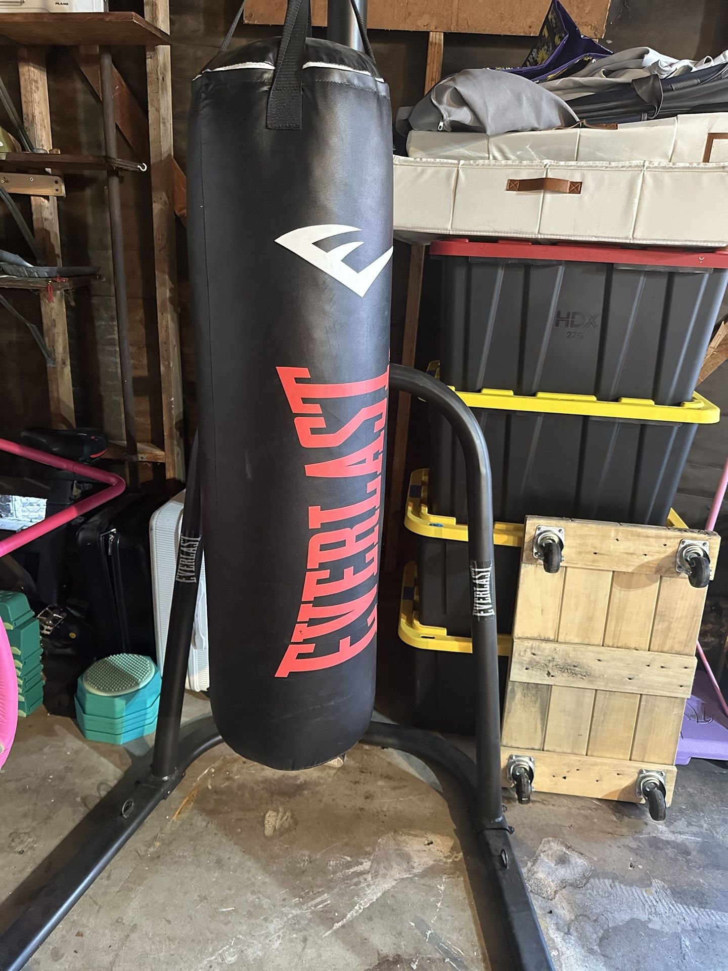 Everlast Punching Bag with Stand