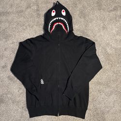 All black Bape hoodie