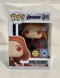 Pop! Avengers 4: Endgame 855 - Wanda Maximoff Glow in The Dark Special Edition