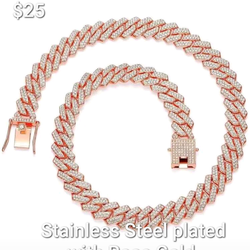 Stainless Steel Necklace and Bracelet