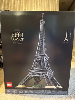 Lego Eiffel Tower 10307,10001 Pieces, Brand New Sealed In Box
