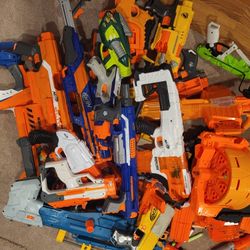 Nerf Lot 20+ Guns Price Is Flexible.