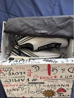 originals dolce gabbana size 37 n off white slides size 37