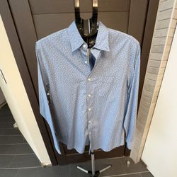 J. Crew Cotton Poplin Slim Fit Men’s Shirt (M) in Daisy New no Tags 