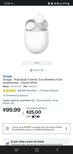 Google Pixel Buds A Series 