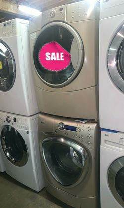 Front load washer GE and electric dryer Kenmore set in excellent conditions with 4 months warranty