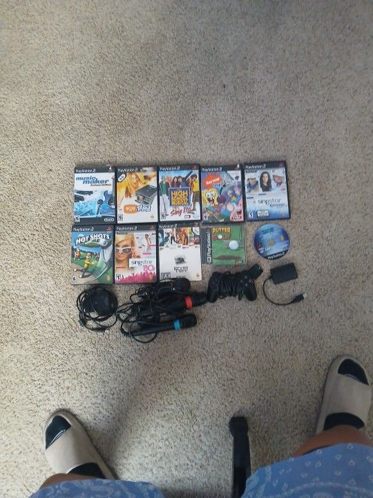 Ps2 Games, Controller, Mics, OFFER ME A PRICE!!!
