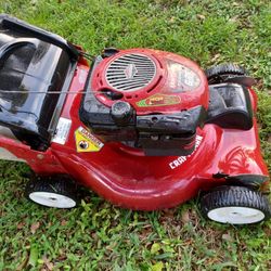 Lawnmower/lawn Mower Craftsman Start Right Up Very Good Conditions Front Wheel Drive Self Propelled Ready For Work. 