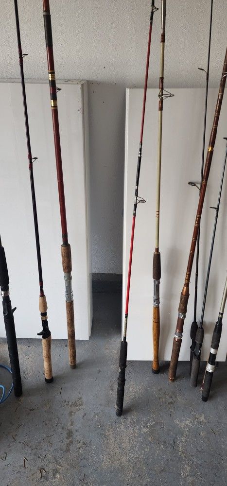 Fishing Poles, Rods