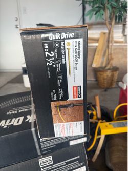 Quik drive 2 1/2