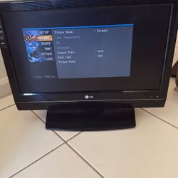 LG 20 “ Flat Screen TV/Monitor 
