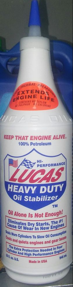 Aceite Lucas para motor gasolina y diesel aditivo