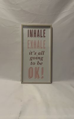 Inhale, Exhale Wall Art