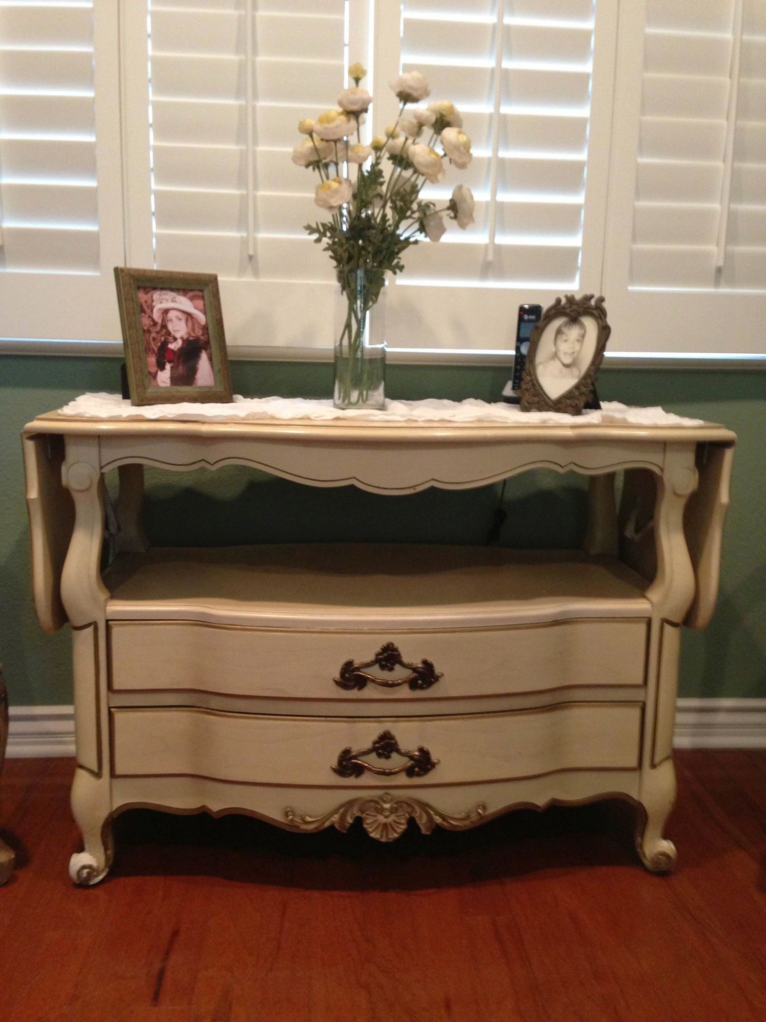 Vintage French Style Console Server
