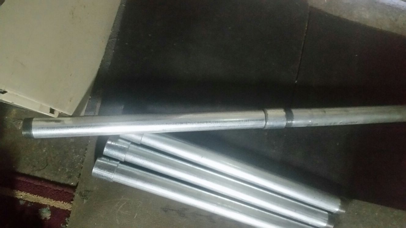 Wheatland 1.5" X 10' Rigid Metal Conduit (RMC)w/ Couplings for Sale in