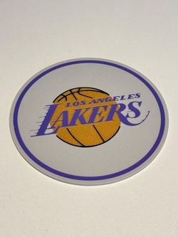 3D Printed Lakers Coasters