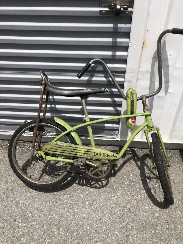 Vintage huffy dill pickle bicycle 1970’s 60’s for Sale in Monrovia, CA