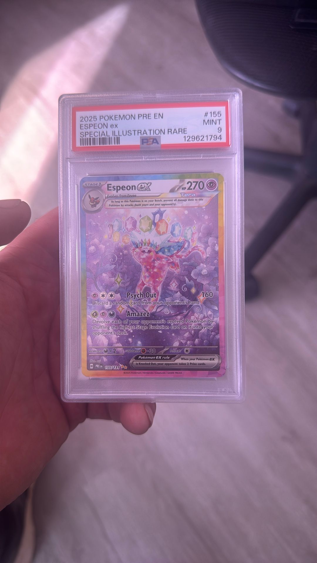 Espeon Psa 9