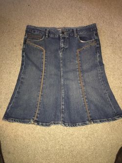 Paige denim flare skirt size 30