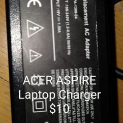Acer Aspire Laptop Charger
