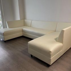 Large U Sectional Sofa Never Used 