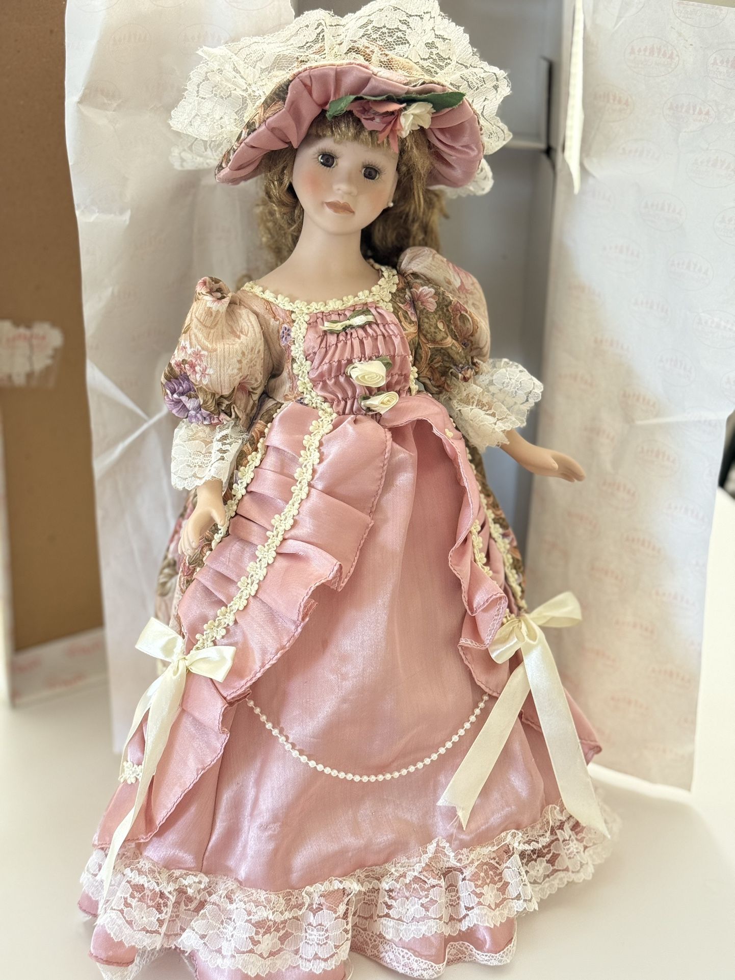 Vintage Porcelain Doll