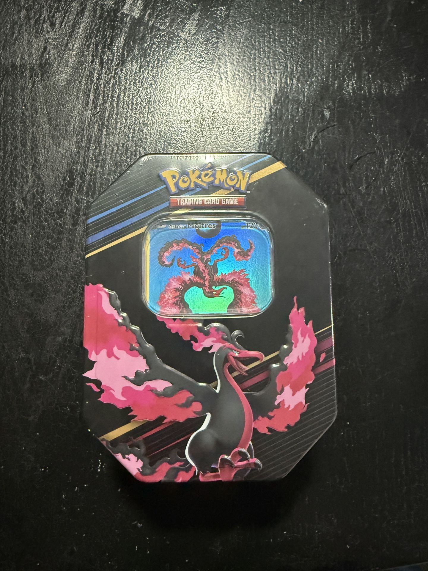 Pokemon TCG Crown Zenith Galarian Moltres Tin