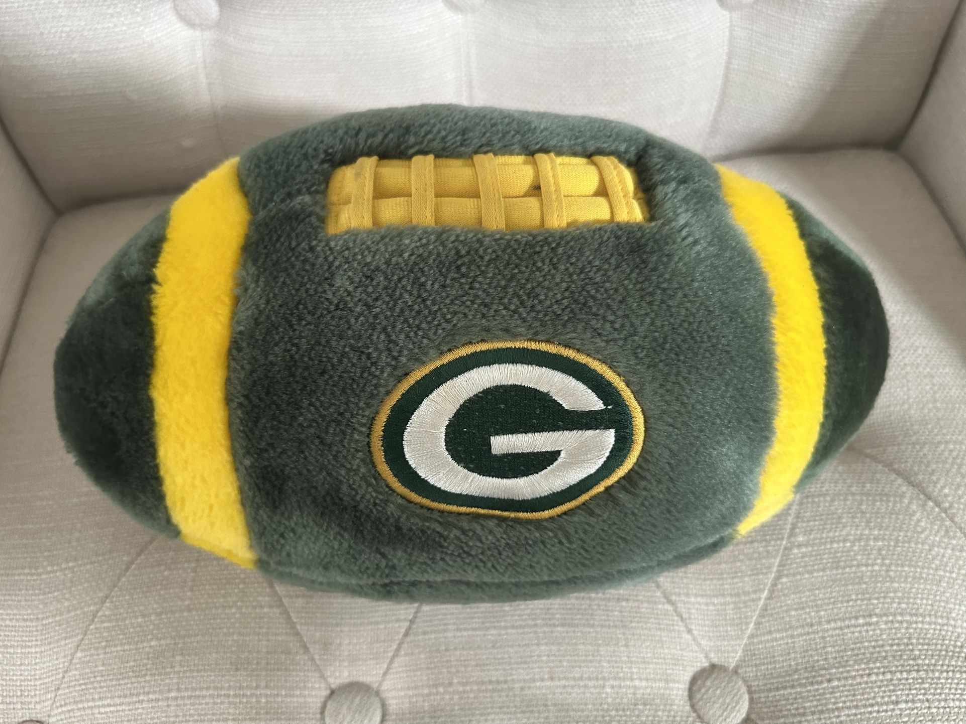Green Bay Packer NFL football plush